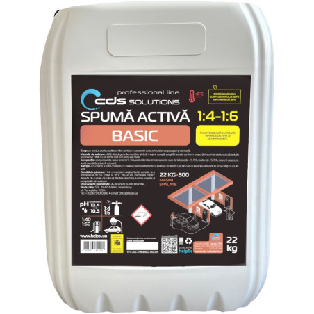Spuma activa concentrata CDS Basic 22Kg