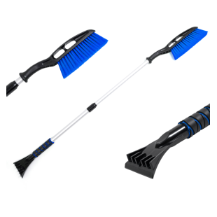 Perie si razuitor cu maner extensibil