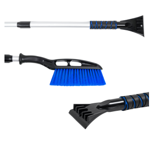 Perie si razuitor cu maner extensibil