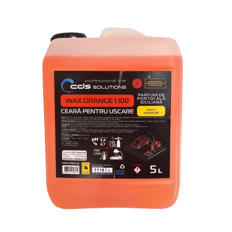 Ceara Auto Lichida Parfumata CDS WAX ORANGE, 5L