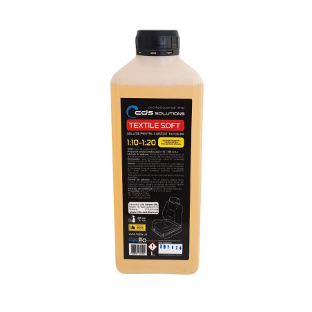 Solutie Curatare Tapiterie Auto CDS TEXTILE SOFT, 1L