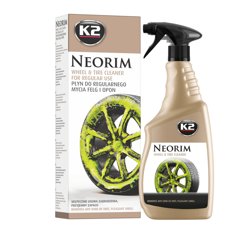 Solutie Curatat Jante Si Anvelope Cu Martor Neon Neorim K2 700 ml