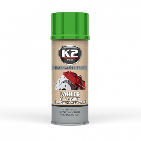Spray vopsea etriere verde - Caliper Paint 400ml